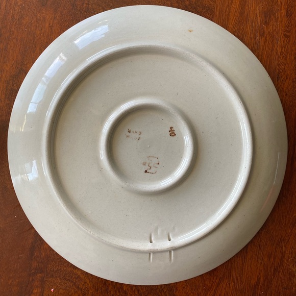 RU_Vintage Handmade Handpainted Polish Decorative Hanging Plate - Unique Artis - Picture 3 of 3